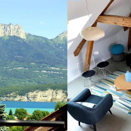 Apartment Vigneronne 70m2 A 500m Du Lac Sevrier